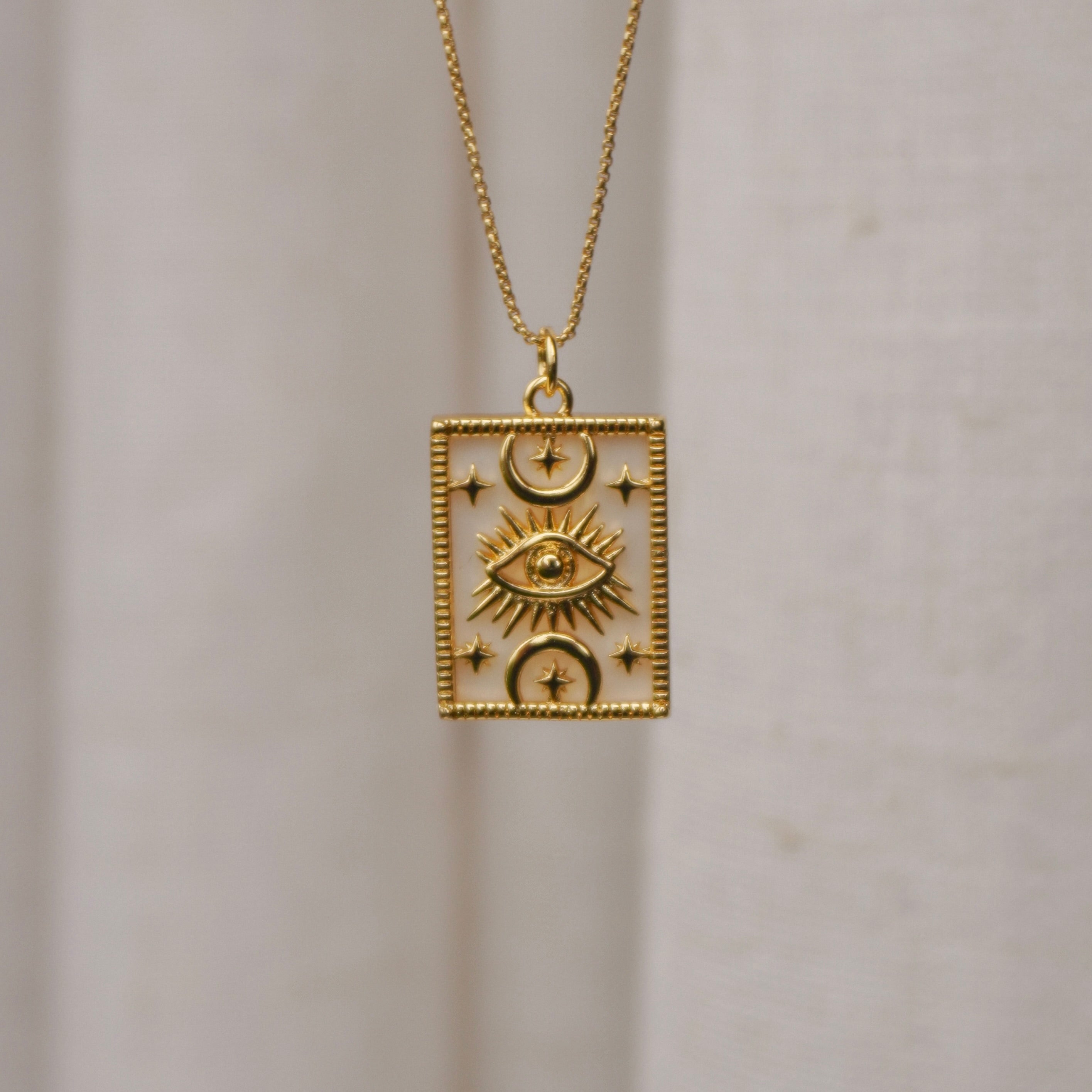 Nacre turk eye amulet