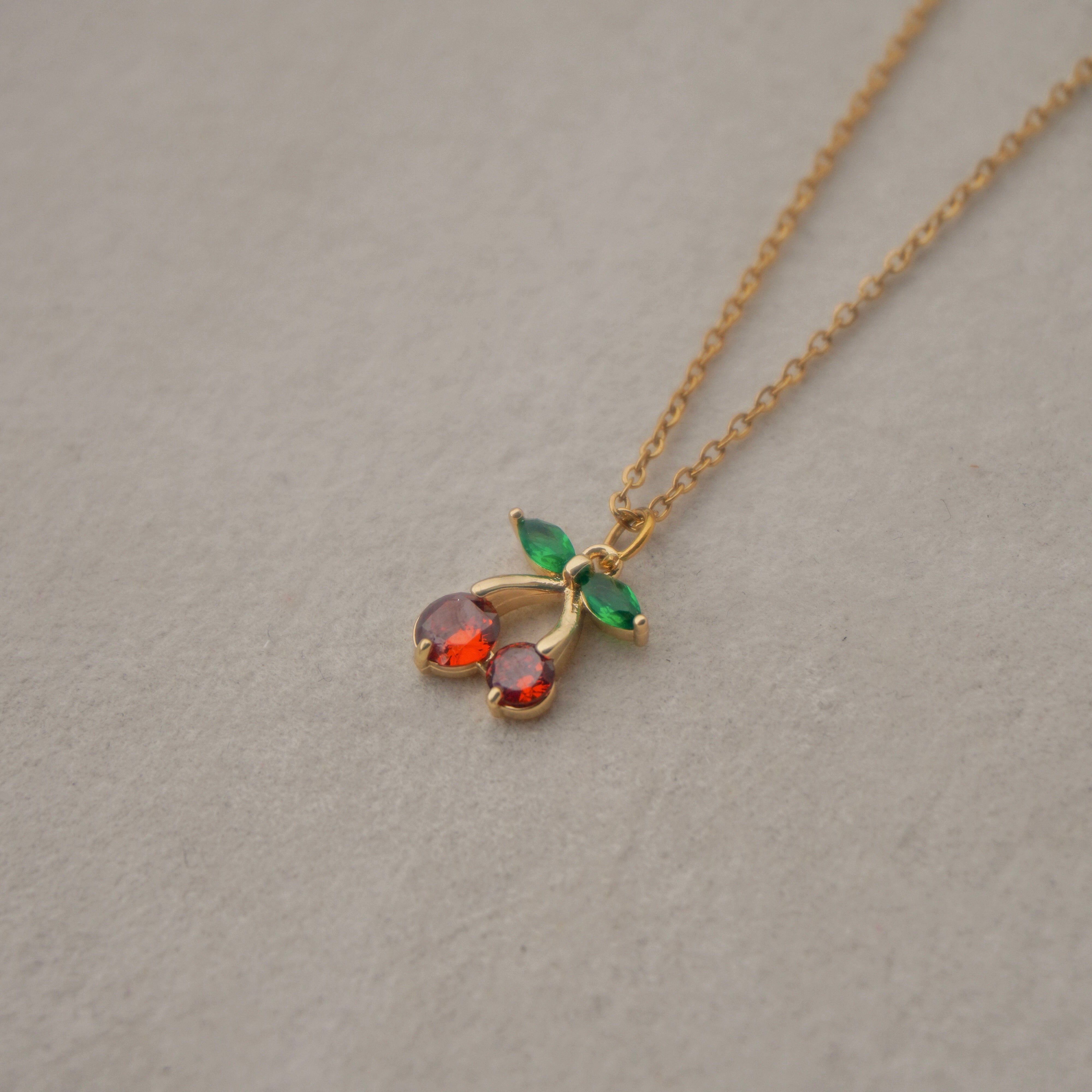 Cherry necklace