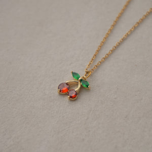 Cherry necklace