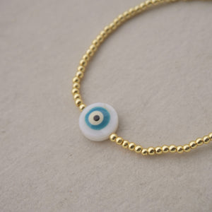 Nacre turk eye bracelet
