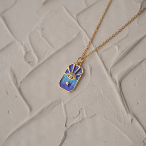 Enamel turk eye