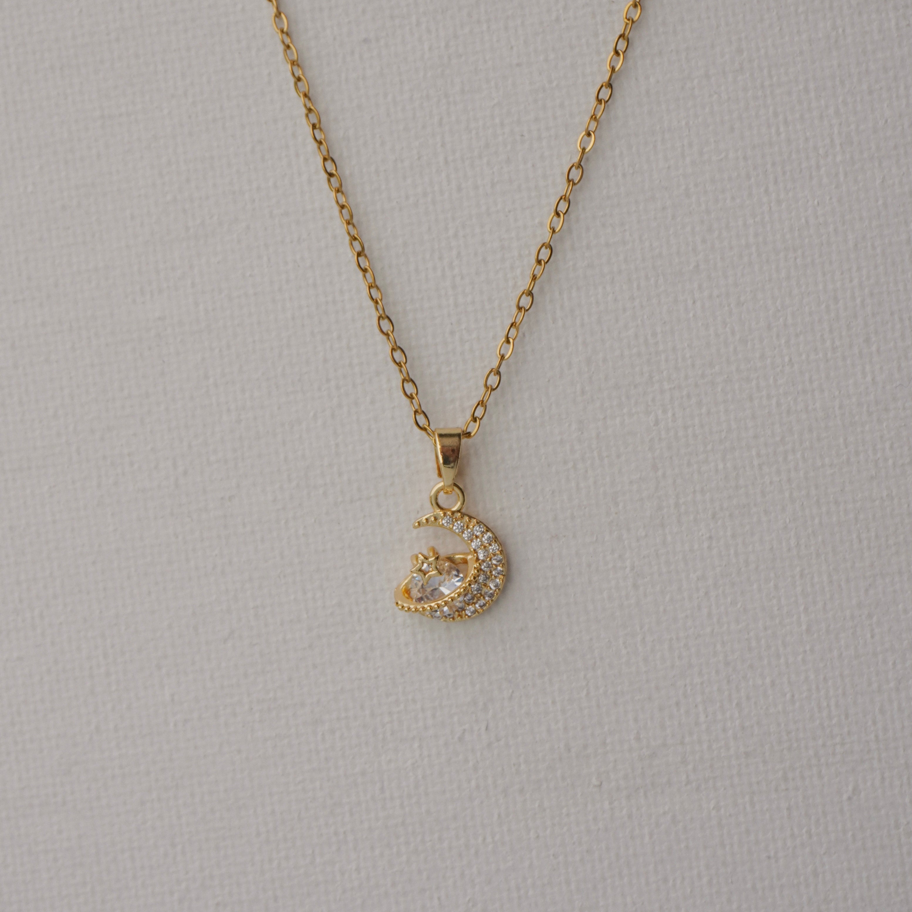 Moon necklace