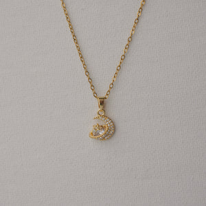 Moon necklace