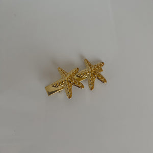 Sea star hair clip