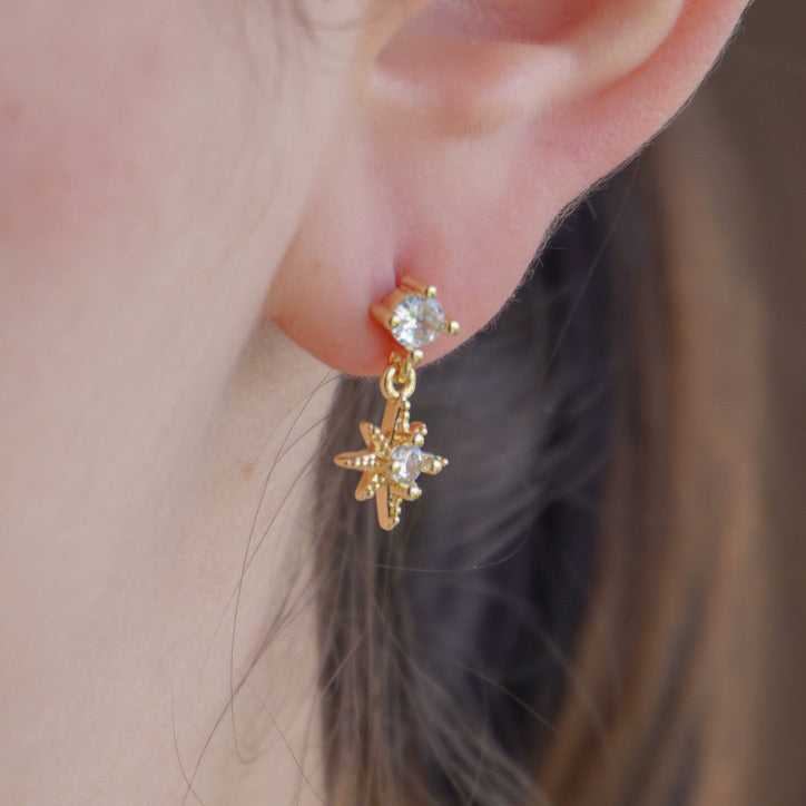Stella dangling studs