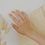 Cargar imagen en el visor de la galería, Thick pave ring
