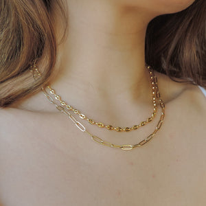 Midi paperclip necklace